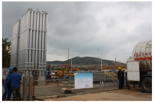 我市首座LNG釋放站建成，燃?xì)獗９┠芰⒂兴嵘?>                            <div   id="m6jqmfcb3ft"   class="con">
                                <span id="m6jqmfcb3ft"    class="title">我市首座LNG釋放站建成，燃?xì)獗９┠芰⒂兴嵘?/span>
                                <p class="des">
	10月30日，我市首座液化天然氣（LNG）釋放站在北部新城高中壓站內(nèi)建成并投入運(yùn)行，現(xiàn)每天的正常補(bǔ)充量達(dá)到3萬(wàn)方。該站設(shè)計(jì)氣化能力3000方/小時(shí)，如連續(xù)氣化可以增加供應(yīng)量8萬(wàn)方/日，將提升我市燃?xì)獗９┠芰Α?


	&nbsp;


	我市由于處于川氣東送供氣范圍，受上游供氣不足等因素影響，氣源一直較為緊張。隨著天然氣市場(chǎng)的快速發(fā)展，客戶量不斷增加，特別是工業(yè)客戶的增加和增產(chǎn)，用...</p>
                            </div>
                            <div   id="m6jqmfcb3ft"   class="time">
                                <span id="m6jqmfcb3ft"    class="day">27</span>
                                <span id="m6jqmfcb3ft"    class="year-month">2013-11</span>
                            </div>
                        </a>
                    </li>
                                        <li>
                        <a href="show.php?Id=105" target="_blank">
                            <img src=